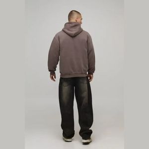 Sudadera con Capucha de Alta Calidad, 100% Algodón, Diseño de Marca, para Hombre, Corte Regular, Estampado Personalizado, Estilo Casual Deportivo, Servicio OEM - Product Image 2