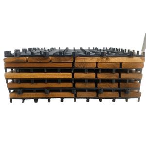 Planches de terrasse modulaires en bois d'acacia vietnamien, design contemporain, interverrouillage, imperméables, antidérapantes pour l'extérieur - Product Image 2