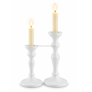 Heritage Candle Pillar <b>Stands</b> – Lightweight Aluminum Art for Boutiques - Product Image 4