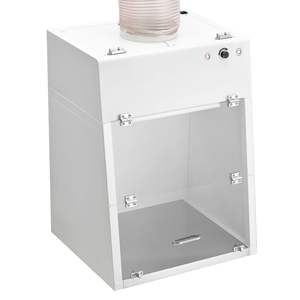 Campana de Extracción de Humos para Laboratorio con Ducto de 22.83 x 25.98 x 24.80 Pulgadas, Área de Trabajo con Luz LED, Prefiltro G1, Equipo de Extracción, Control de Humos para Laboratorio - Product Image 1