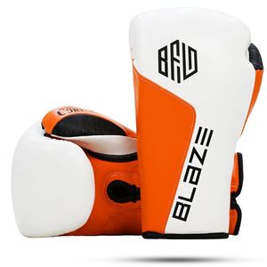 Guantes de Boxeo de Piel Auténtica para Adultos BLAZE FIGHTGEAR BFG-BG-01, para Entrenamiento de Sparring, Muay Thai y Kickboxing, Venta al Por Mayor - Product Image 2