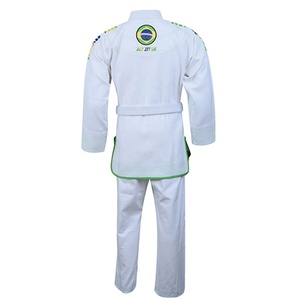 Ensemble de Kimono BJJ Professionnel 5 Sports OEM 100% Coton 360g Séchage Rapide Broderie Thermocollée Sans Couture pour Adultes Unisexe - Product Image 3