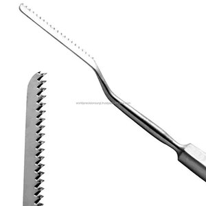 Scie à os chirurgicale de précision World Precision Joseph, 7 pouces, en acier inoxydable, kit chirurgical certifié CE, pour chirurgie orthopédique, ORL et plastique, manuel - Product Image 4