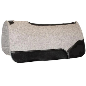 Tapis de selle polyvalents pour dressage et saut, en polaire de laine occidentale, polyester, écologiques, respirants, avec doublure en polycoton et coque en coton - Product Image 3