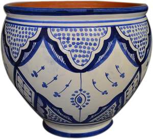 กระถางดอกไม้เซรามิกดีไซน์เนอร์สำหรับตกแต่งบ้านและสวน กระถางเซรามิกพรีเมียมสำหรับจัดวางต้นไม้ตกแต่ง - Product Image 5