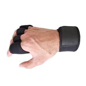 Gants de fitness unisexes sans doigts, demi-doigts, imperméables, antidérapants, en polyester, pour la musculation, les sports de plein air - Product Image 6