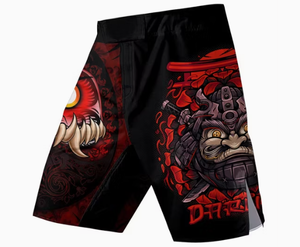 Pantalones Cortos de MMA con Estampado Personalizado para Hombre, Diseño de Demonio Rojo, Sublimación, Secado Rápido, Ropa de Artes Marciales Mixtas, Ajuste Regular, Pantalones Cortos de Lucha para Adultos - Product Image 4