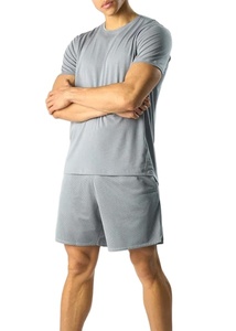 Pantalones cortos de malla para deportes al aire libre de nuevo diseño para hombre, ropa de verano floral de secado rápido transpirable de alta elasticidad, ropa informal de talla grande para exteriores - Product Image 4