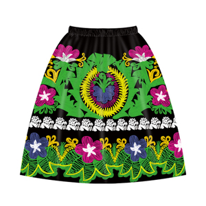 Falda de Algodón para Mujer, Ideal para Fiestas de Verano en la Playa, Transpirable, Antiarrugas, de Secado Rápido, Ecológica, Estilo Casual - Product Image 1