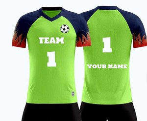 Tenues de football personnalisées pour enfants, ensembles de football pour garçons, vêtements d'entraînement pour équipes de jeunes, ensemble d'entraînement imprimé par transfert thermique - Product Image 3