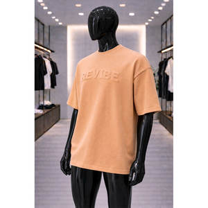 Camiseta Transpirable con Estampado en Relieve, Cómoda, Estilo Urbano, Fabricada en Fábrica, Gran Venta - Product Image 1