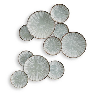 Atractivas Decoraciones de Pared de Metal Galvanizado, Adornos de Hierro para Pared, Estilo Moderno para Decoración del Hogar, Sala de Estar, Arte Mural en Varios Tamaños - Product Image 1