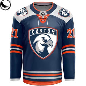 Wholesale New Design Hockey Jersey Quick Dry Custom Embroidered Logo Custom Printing Sportswear Ice Hockey with Custom Logo - Product Image 4