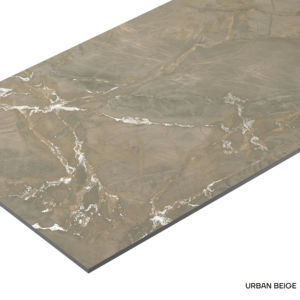 Azulejos de porcelana de lujo con diseño contemporáneo tallado, tamaño 600X1200, formato grande para villas, apartamentos, hoteles y oficinas. - Product Image 1