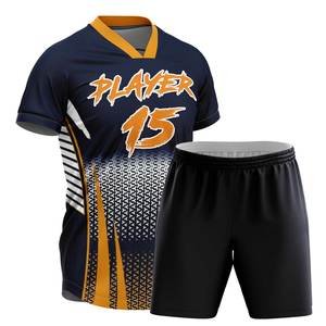 <b>Elite</b> Heat-Transfer Printed Polyester Lacrosse Uniform Set with Quick Dry Custom Jersey Shorts and Elastic Waist for Teams - Product Image 5
