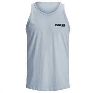 Cotton Material Summer Fitness Sport Tank Top Men's Comfortable Workout Clothes Custom <b>Logo</b> Oem Service Latest Design Tank Top - Product Image 1