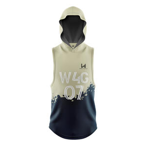 Maillots de football américain 7v7 pour adultes avec logo personnalisé, drapeau américain, 100% polyester, impression sublimée, nom de l'équipe sur le devant, respirant, taille plus - Product Image 1