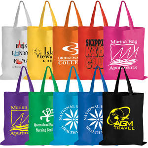 Sac fourre-tout en toile de coton premium, imprimé dessin animé personnalisé, réutilisable, sac à bandoulière pour l'école et les voyages - Product Image 6