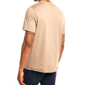 Haute qualité 100% coton hommes T-Shirt de gymnastique séchage rapide élastique luxe Fitness vêtements solide en gros Logo imprimé T-Shirt - Product Image 2