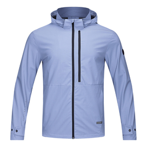 Veste softshell unisexe respirante de haute qualité, tissu en toile, coupe-vent, sports d'hiver en plein air, doublure en coton à capuche - Product Image 2