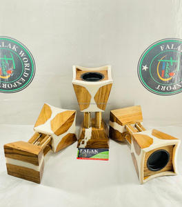 Vente chaude en bois et résine époxy brûleur d'encens arabe Bakhoor brûleur Mukhbar Oud Mabkhara par Falak World Export - Product Image 2