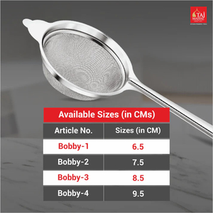 Passoires à thé et à café SS Acord Bobby à mailles fines, avec long manche et boucle de suspension – Meilleures ventes - Product Image 5