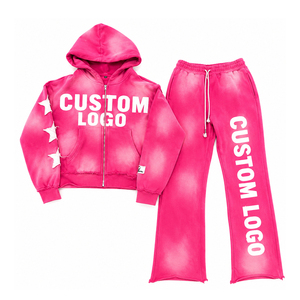 Survêtement surdimensionné pour homme OEM, ensemble de survêtement ample pour homme et survêtement streetwear de luxe pour homme pour les marques de vêtements - Product Image 3