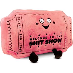 Benvenuti al Show Sassy: Peluche a forma di biglietto, divertente e carino, nuovo prodotto di categoria ideale per regali - Product Image 1