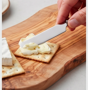 Stainless Steel Cheese Knife Set With Wooden Handle Durable Dishwasher Safe Kitchen Tool For Cheese Serving And Kitchen Use - Product Image 5