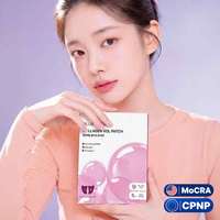 Bluepetal Collagen Vol Patch Reallagen Extrait de Lotus PDRN Peptide Soin Élastique Zone du Sourire Soin des Taches Microfibre Végétalienne Coréenne