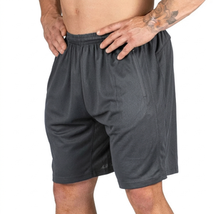 Shorts amples en coton tricoté 100 % pour hommes, taille élastique, respirants, pour l'extérieur, grandes tailles, vente en gros, collection 2026 - Product Image 4