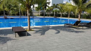 PP Plastic Double Cavity Faux Stone <b>Concrete</b> <b>Paver</b> <b>Mold</b> - Product Image 4