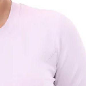 เสื้อครอปแขนยาวสีลาเวนเดอร์สำหรับผู้หญิง ดีไซน์เว้าหลัง แต่งระบายผูกโบว์ ทรงเข้ารูป สไตล์ลำลอง - Product Image 3