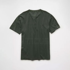 Camisetas Henley para Hombre, Duraderas, de Manga Corta, Ecológicas, de Secado Rápido, Transpirables, Ligeras y Cómodas, 100% Algodón - Product Image 2