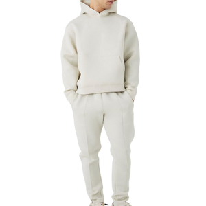 Conjuntos Deportivos Personalizados de Felpa 100% Algodón para Hombre, Sudadera con Capucha Extra Grande, Ropa Urbana Ecológica para Invierno FORTLEO IND - Product Image 2