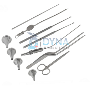 High Quality Dynaintl Myringotomy Instruments <b>Set</b> DI-2026-02-85 CE Certified ENT Manual Class I Instruments 11 Pcs - Product Image 5