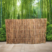 Valla de privacidad de bambú natural ecológica al por mayor barrera exterior sostenible y elegante de Vietnam