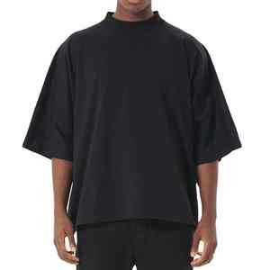 T-shirt homme premium, t-shirt uni pour homme, 60% coton 40% polyester, t-shirt col rond, t-shirt homme à séchage rapide - Product Image 5