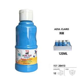 Azul Claro Acrylic Paints <b>Medium</b> for Paper <b>Painting</b> - Product Image 1