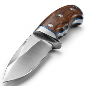 Cuchillo de Caza Profesional Personalizable OEM para Uso Profesional, Hoja de Acero Inoxidable Resistente, Cuchilla Fija de Precisión de Alta Resistencia - Product Image 5
