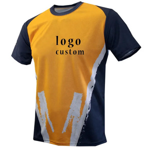 Camisetas de malla para hombre 100% poliéster con impresión por sublimación al por mayor, camisetas deportivas de malla OEM para promoción. - Product Image 2