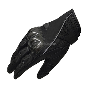 Guantes de Motocicleta de Cuero de Medio Dedo, Impermeables para Invierno, Compatibles con Pantalla Táctil, Transpirables, Unisex - Product Image 5