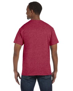 T-shirt unisexe tendance à épaules tombantes, version en coton pur 220 g/m² à maille épaisse, couleur unie, impression personnalisée, vierge - Product Image 2