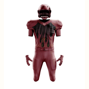 Maillots de football américain style entraînement, design original du fournisseur, nom de l'équipe, 100 % polyester, séchage rapide, respirant, adulte, OEM - Product Image 6