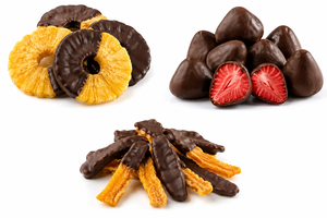 Premium Dark Chocolate Covered <b>Dried</b> <b>Mango</b> Bites | Sweet Taste 1kg Customizable | Ready-to-Sell Retail Packaging - Product Image 3