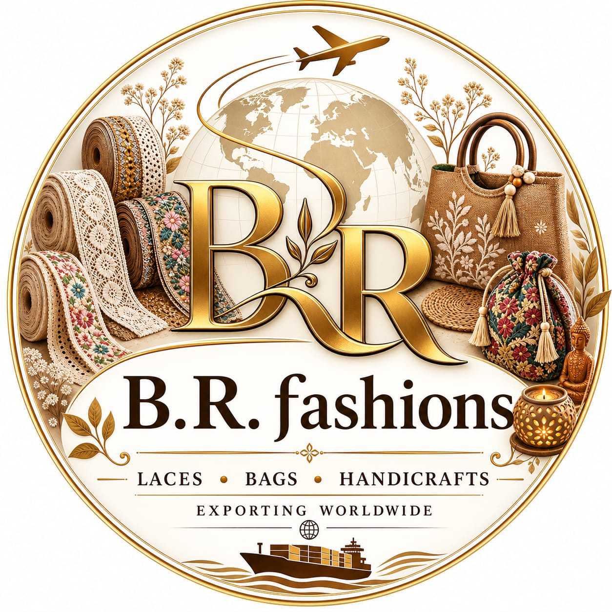 B.R. FASHIONS logo