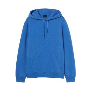 Unisex Regular Fit 340gsm 100% Cotton Anti-Pilling Knitted Embroidered Winter Pullover <b>Hoodies</b> Heavyweight Solid Color - Product Image 5