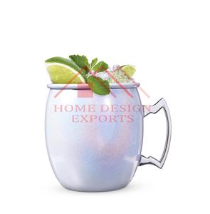 Cocktail multicolore Sublimation Moscow Mule Mugs Party Cups Drinkware Stainless Steel Moscow Mule Beer Mug - Product Image 1