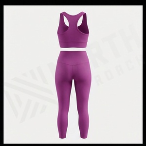 Vêtements de sport personnalisés avec logo, tenues de fitness, ensembles de yoga pour femmes, fabricant de vêtements de sport, couleurs personnalisées - Product Image 2