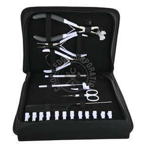 New Arrival Stainless Steel Hair Extension Tools Hair Care Styling Removal Kit Commercial Use Plier Tool Pulling <b>Needle</b> Scissors - Product Image 5